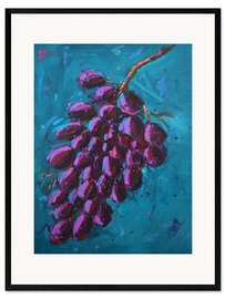 Framed art print Grapes