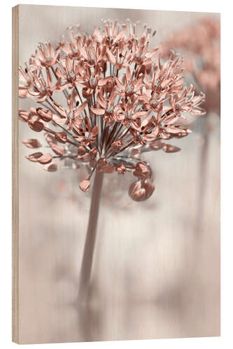 Wood print Persian onion