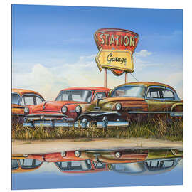 Magnettafel Oldtimer