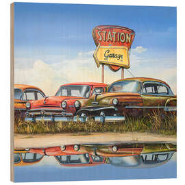 Puutaulu Classic Cars