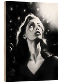 Wood print Starglazer - Denny Stoekenbroek