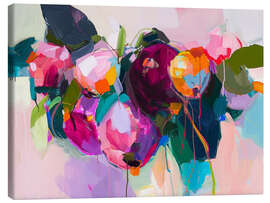 Canvas print Abstract Peonies