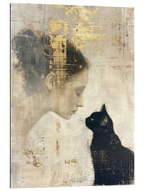 Tableau en plexi-alu Her secret love