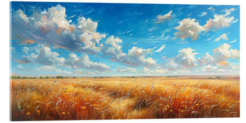 Acrylglasbild Auf Wiedersehen Sommer
