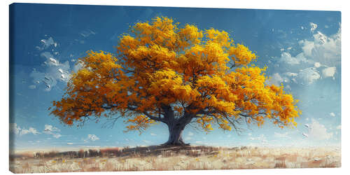 Canvas print The arrival of autumn
