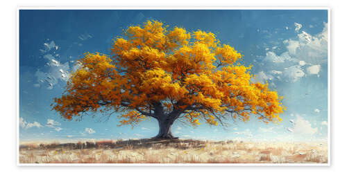 Plakat The arrival of autumn