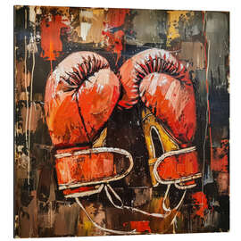 Magnettafel Boxhandschuhe