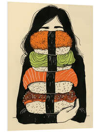 Cuadro de PVC Sushi Hug - DejaReve