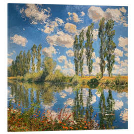 Akryylilasitaulu Sunny afternoon by the river