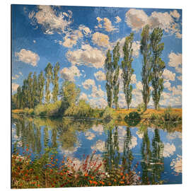 Alumiinitaulu Sunny afternoon by the river