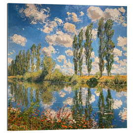 Gallery Print Sonniger Nachmittag am Fluss