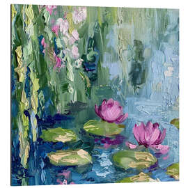 Aluminium print Magic lake - DejaReve