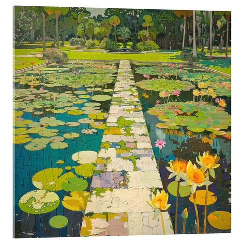 Cuadro de metacrilato Тhe paradise of the lilies