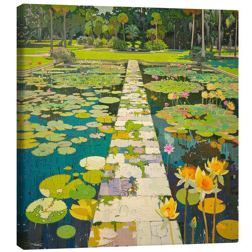Obraz na płótnie Тhe paradise of the lilies
