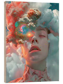 Puutaulu Dreaming Woman - Nikita Abakumov