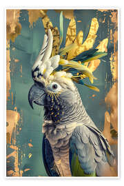 Plakat Golden Cockatoo - Frank Daske