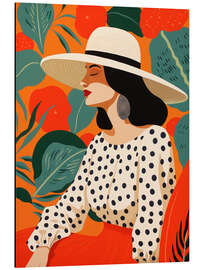 Magnettafel Heißer Sommertag