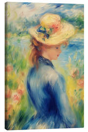 Leinwandbild Sonntag auf dem Lande - Frank Daske