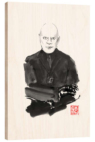 Wood print Fantomas