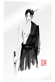 Cuadro de metacrilato Geisha warrior - Péchane