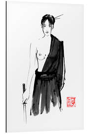Obraz na aluminium Geisha warrior - Péchane