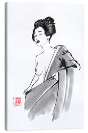 Obraz na płótnie Geisha undressing - Péchane