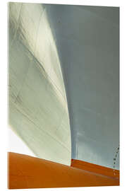 Acrylglasbild Gebogene Linien