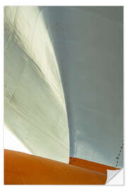 Wandsticker Gebogene Linien