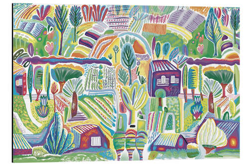 Stampa su alluminio California Gardens