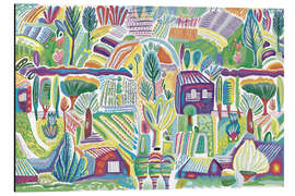Stampa su alluminio California Gardens