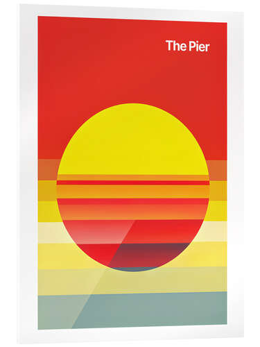 Tableau en verre acrylique The Pier