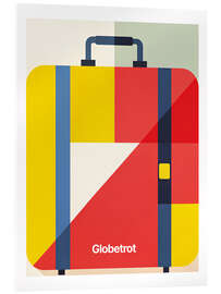 Acrylglasbild Globetrot