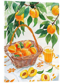 Acrylic print Fresh Peaches - Felipe Hora