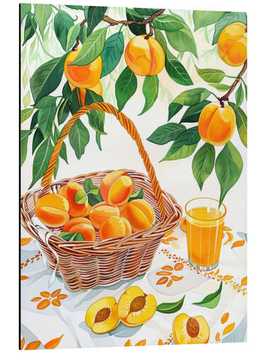 Obraz na aluminium Fresh Peaches