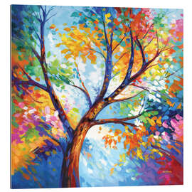 Galleriprint Colourful Tree of Joy