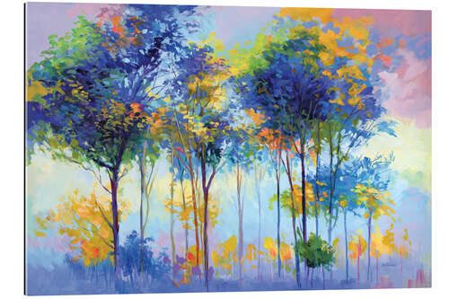 Gallery print Colourful Tranquil Trees