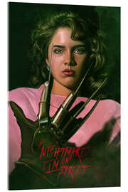 Tableau en verre acrylique A Nightmare on Elm Street