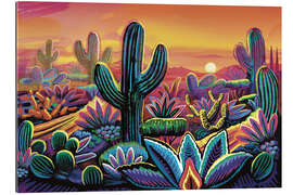 Tableau en plexi-alu Desert Soul