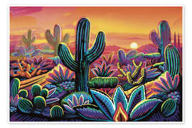 Wall print Desert Soul - Charles Harker