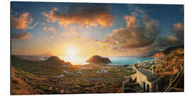 Alubild Sonnenuntergang bei Arkasa, Karpathos, Griechenland - Michael Rucker