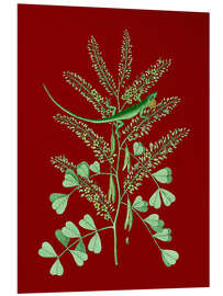 Hartschaumbild Pl.066, Tier und Pflanze