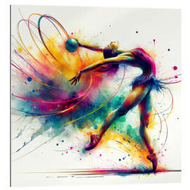 Galleritryck Rhythmic gymnastics