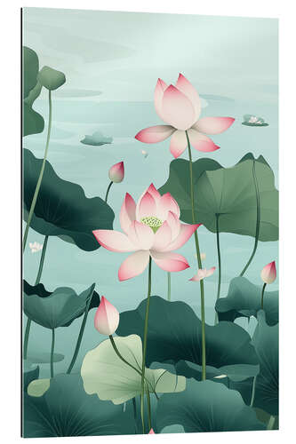 Gallery print Japanese Lotus Pond