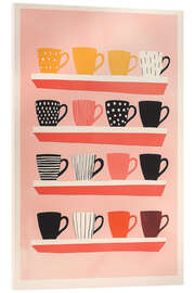 Tableau en verre acrylique All cups in the cupboard - Frank Daske