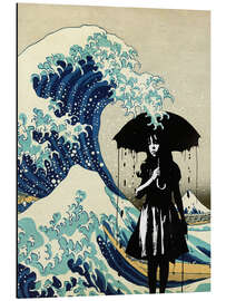 Magnettafel Unter der Welle