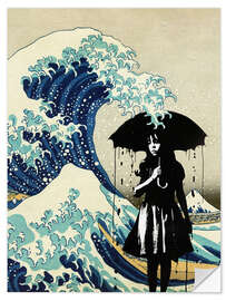 Wall sticker Under the wave