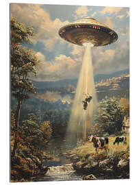 Gallery print Alien Cowspiracy