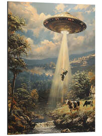 Magnettafel Alien Cowspiracy