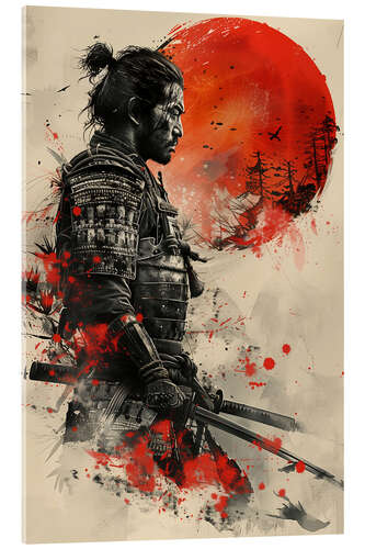 Akryylilasitaulu Samurai Warrior Bushido I