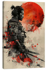 Canvas print Samurai Warrior Bushido I